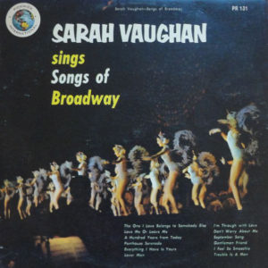 Sarah Vaughan - Sings Songs Of Broadway (LP)