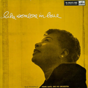 Ella Fitzgerald, Frank DeVol And His Orchestra* - Like Someone In Love (LP, Album, Mono)