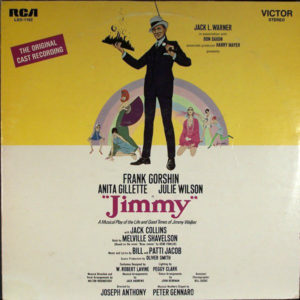 Frank Gorshin, Anita Gillette, Julie Wilson - Jimmy (Original Cast Recording) (LP)