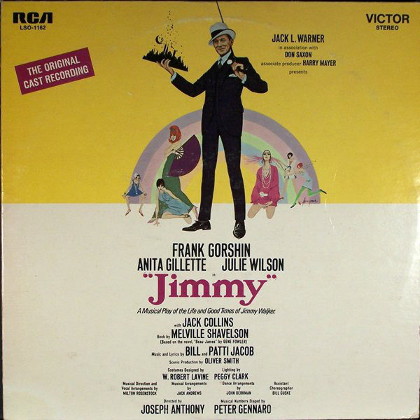 Frank Gorshin, Anita Gillette, Julie Wilson - Jimmy (Original Cast Recording) (LP)