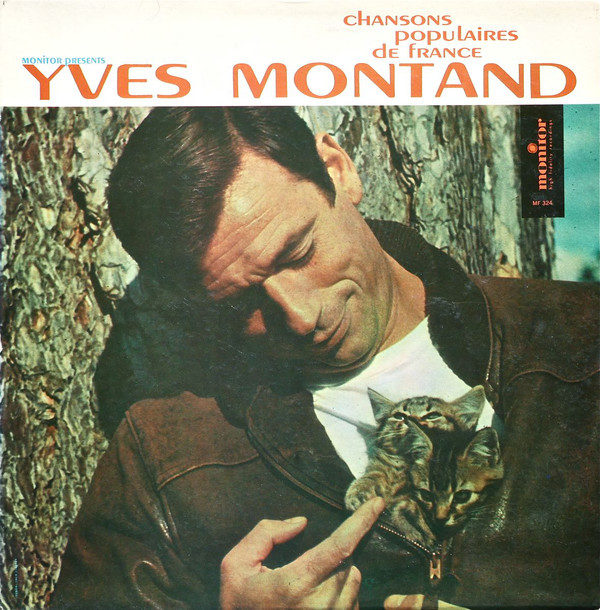 Yves Montand - Chansons Populaires De France (LP, Album, Mono)