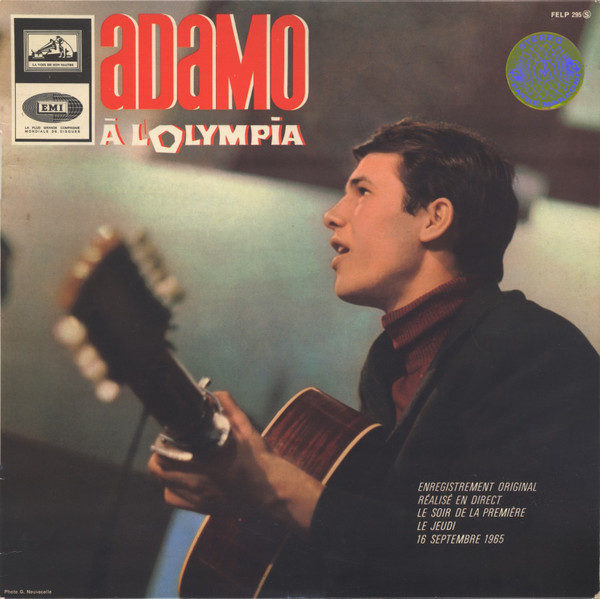 Adamo - Adamo À L'Olympia (LP, Album)