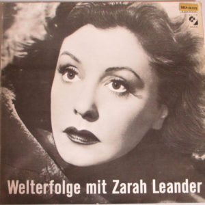 Zarah Leander - Welterfolge Mit Zarah Leander (LP, Comp)