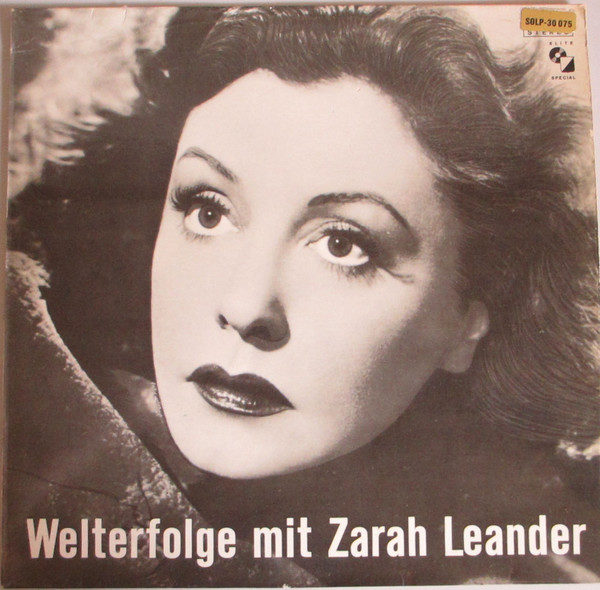 Zarah Leander - Welterfolge Mit Zarah Leander (LP, Comp)