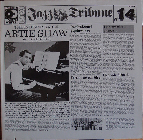 Artie Shaw - Artie Shaw - The Indispensable Artie Shaw Volumes 1 & 2 (2xLP, Comp, Mono, RE)