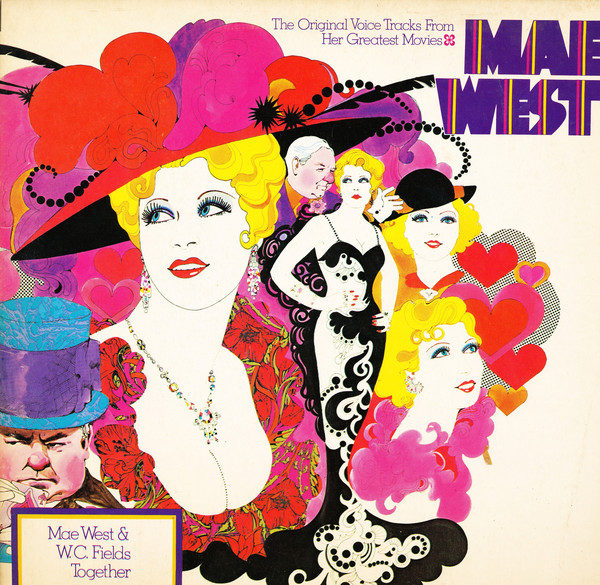 Mae West - The Original Voice Tracks From Her Greatest Movies (LP, Album, RE, Gat)