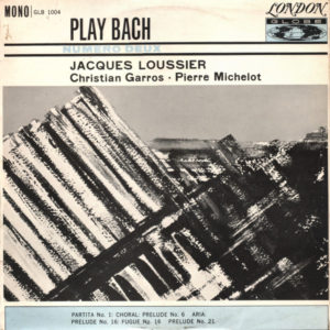 Jacques Loussier With  Christian Garros And Pierre Michelot - Play Bach - No. 2 (LP, Album, Mono, RE)