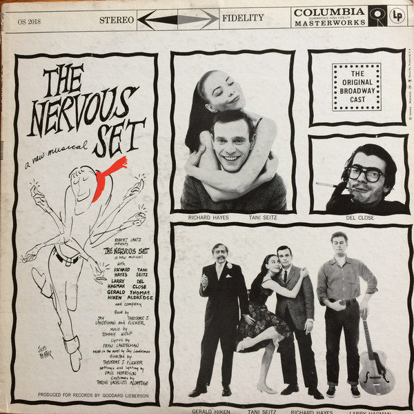 Tommy Wolf, Fran Landesman - The Nervous Set - The Original Broadway Cast (LP, Album)