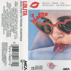 Nelson Riddle - Lolita (Music From The Original Soundtrack) (Cass, Album, RE, Dol)