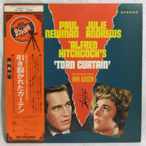 John Addison - Alfred Hitchcock's "Torn Curtain" - The Original Sound Track Album (LP, Album)