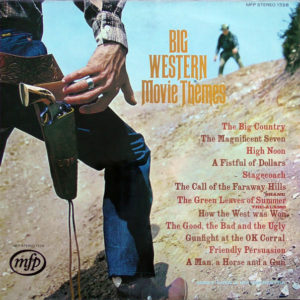 Geoff Love And His Orchestra* - Big Western Movie Themes (LP, Red)
