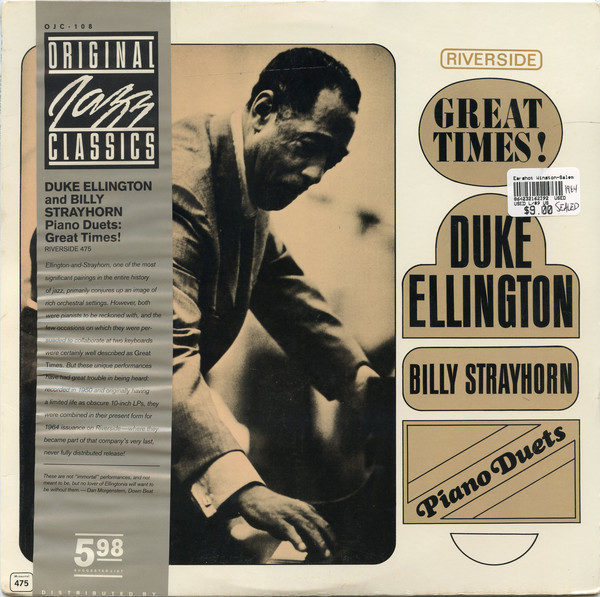 Duke Ellington / Billy Strayhorn - Piano Duets: Great Times! (LP, Album, Comp, Mono, RE)