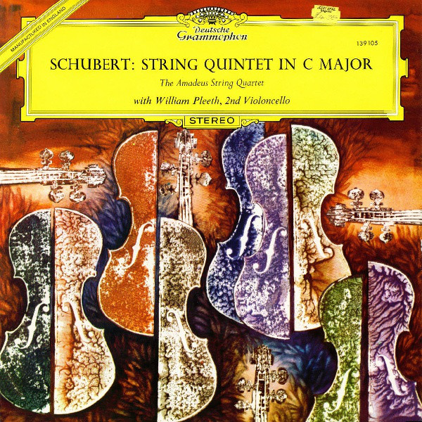 Schubert*, The Amadeus String Quartet*, William Pleeth - String Quintet ...