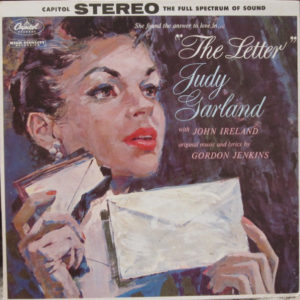 Judy Garland With John Ireland (3) - The Letter (LP, Album, RE, Gat)