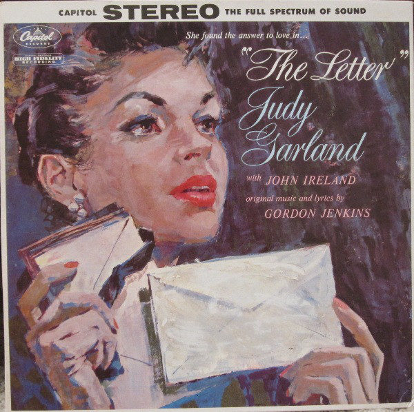 Judy Garland With John Ireland (3) - The Letter (LP, Album, RE, Gat)