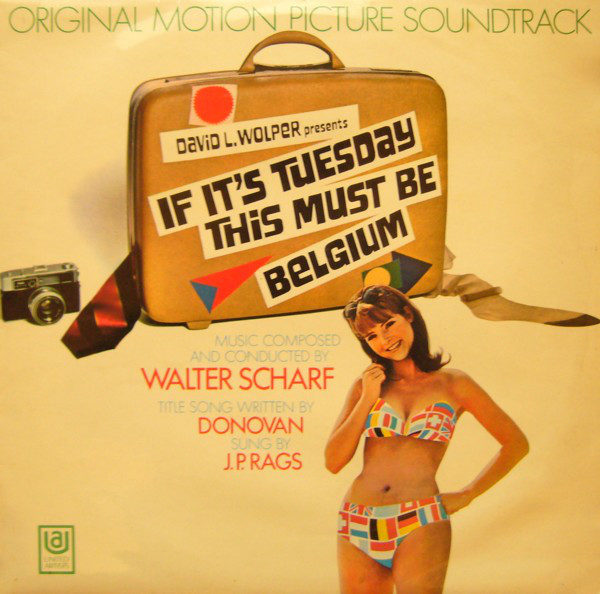 Walter Scharf - If It's Tuesday This Must Be Belgium (LP)