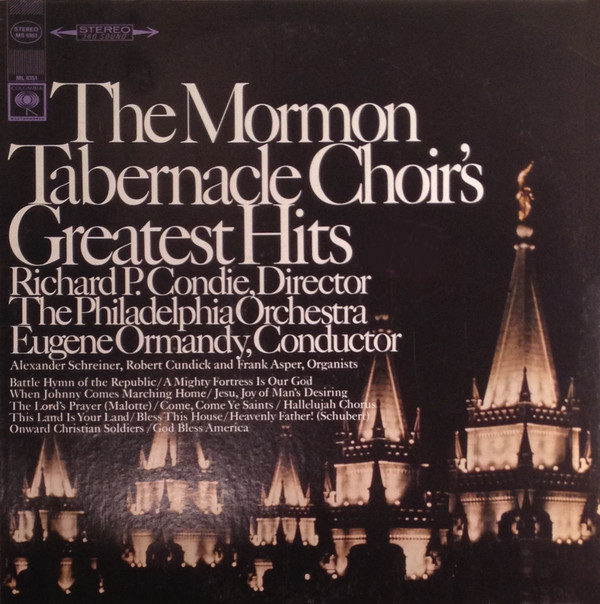 Mormon Tabernacle Choir - The Mormon Tabernacle Choir's Greatest Hits (LP, Comp)