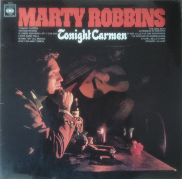 Marty Robbins - Tonight Carmen (LP, Album, Mono)