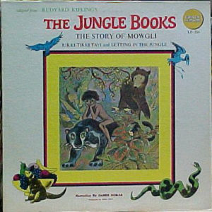 James Dukas - The Jungle Books - The Story Of Mowgli (LP, Album)