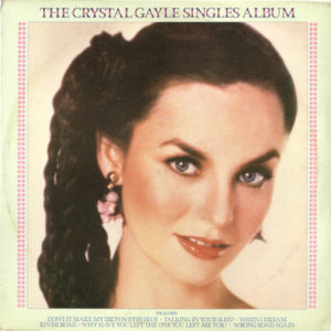Crystal Gayle - The Crystal Gayle Singles Album (LP, Album, Comp)