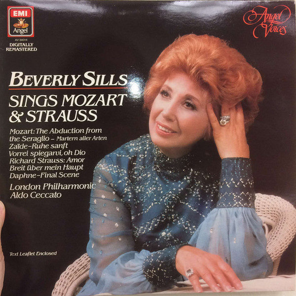 Beverly Sills, Mozart*, Strauss*, London Philharmonic Orchestra, Aldo Ceccato - Beverly Sills Sings Mozart & Strauss (LP, RE, RM)