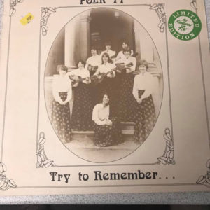 Folk '77 - Try To Remember (LP, Album)