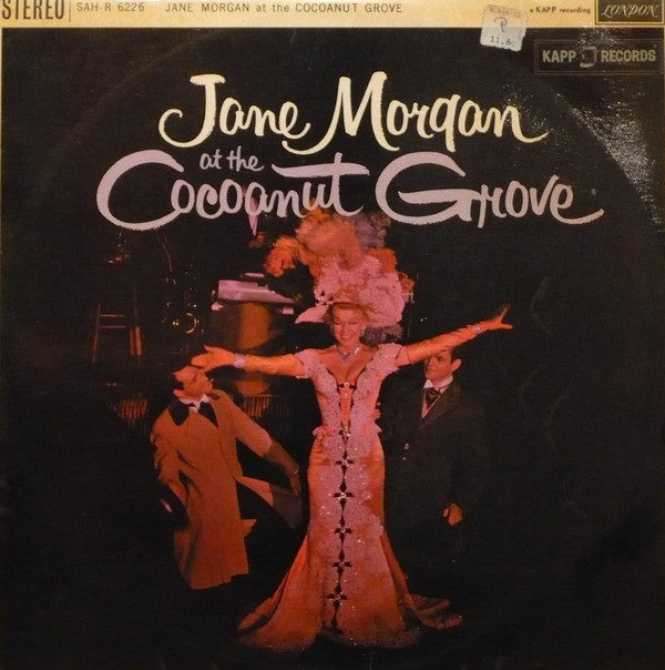 Jane Morgan - Jane Morgan At The Cocoanut Grove (LP)