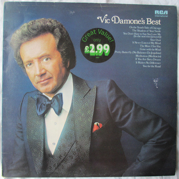 Vic Damone - Vic Damone's Best (LP, Comp, RE)