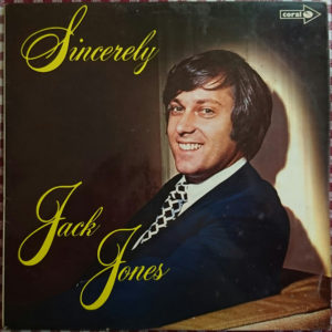 Jack Jones - Sincerely (LP, Album, Comp)