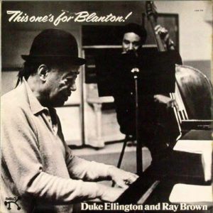 Duke Ellington And Ray Brown - This One's For Blanton! (LP, Album)