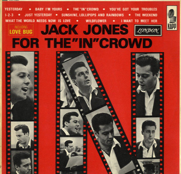 Jack Jones, Don Costa Orchestra - For The "In" Crowd (LP)