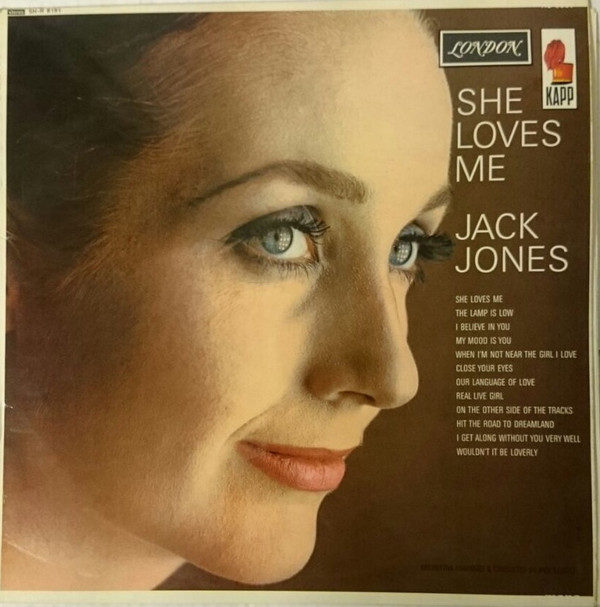 Jack Jones With Jack Elliott And His Orchestra - She Loves Me (LP)