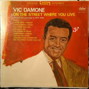 Vic Damone - On The Street Where You Live (LP, Album)