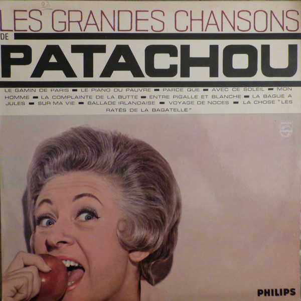 Patachou - Les Grandes Chansons De Patachou (LP, Comp, Mono, M/Print)
