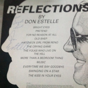 Don Estelle - Reflections  (LP, Comp)