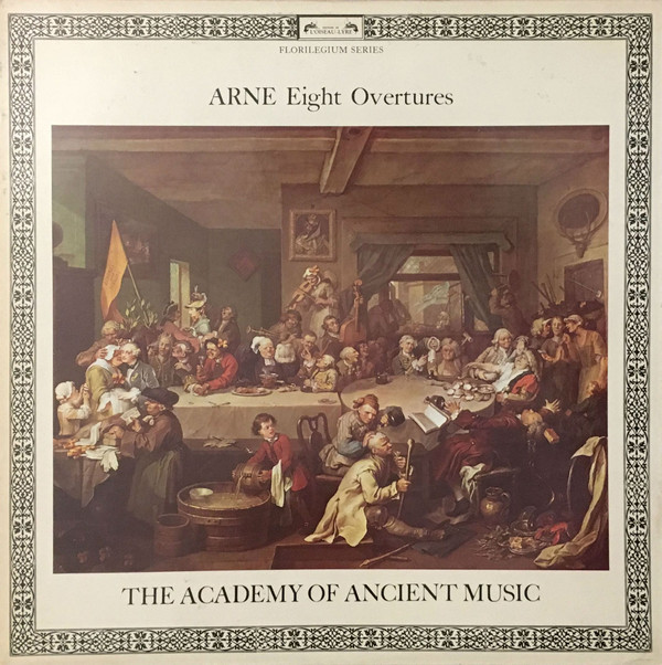 Arne* - The Academy Of Ancient Music - Eight Overtures (LP)