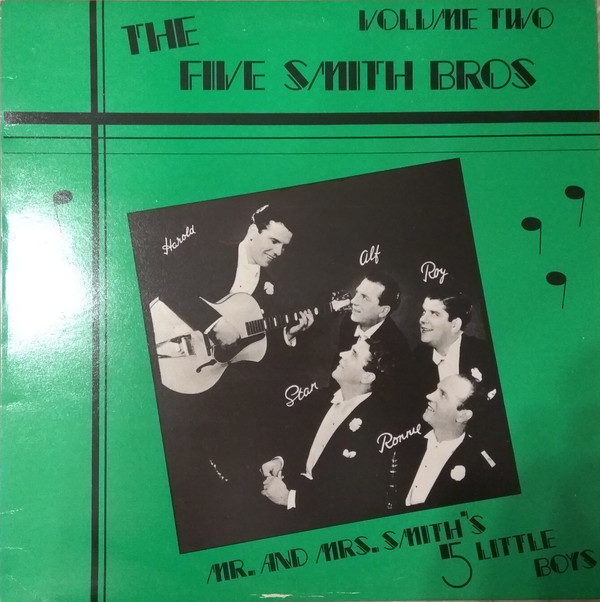 The Five Smith Brothers - Volume Two (LP, Comp, Mono)