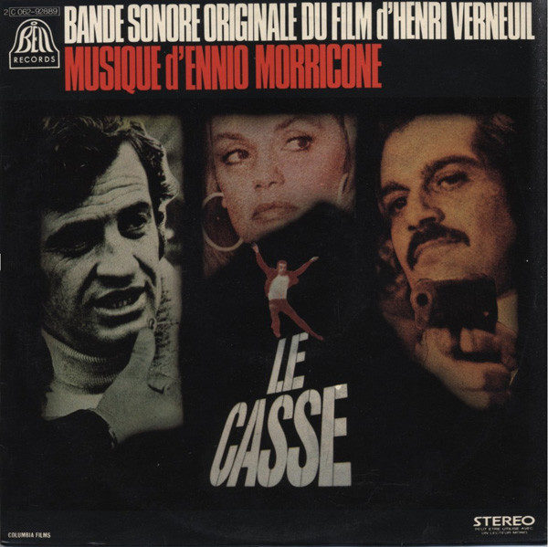 Ennio Morricone - Bande Sonore Originale Du Film D´Henri Verneuil - Le Casse (LP, Album)