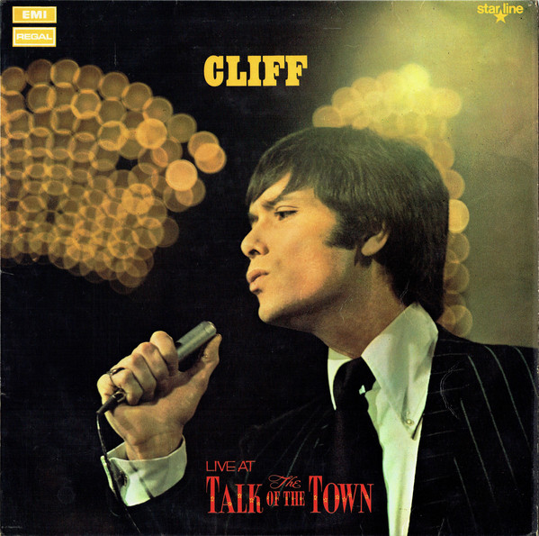 Cliff Richard - Cliff Live At The Talk Of The Town (LP, Album)