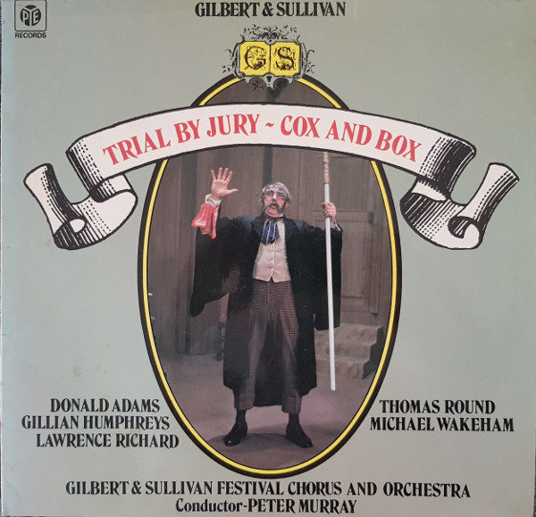 Gilbert & Sullivan - Trial By Jury / Cox And Box (LP, Gat)