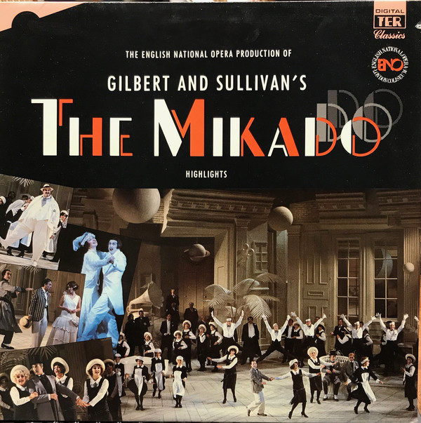 The Mikado 1986 London Cast - The Mikado (Highlights From The English National Opera Production) (LP)