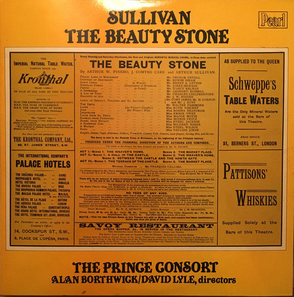 Sullivan*, The Prince Consort - The Beauty Stone (2xLP, Album)