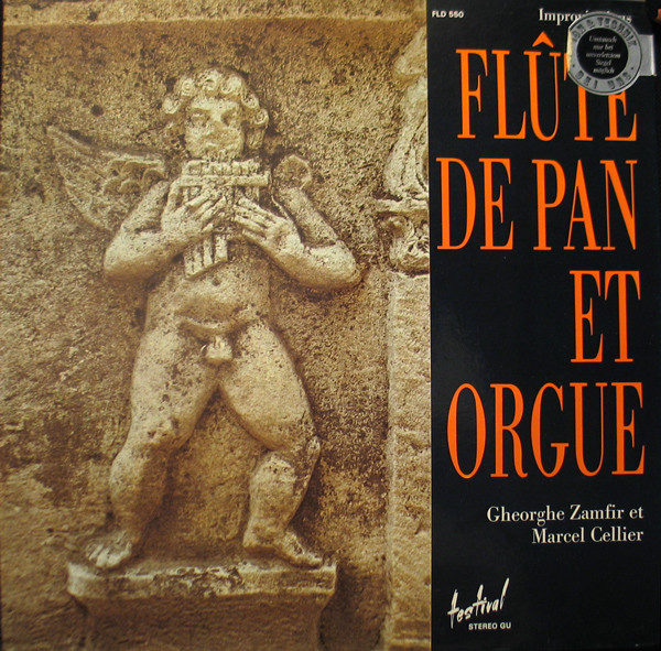 Gheorghe Zamfir et Marcel Cellier - Improvisations Flûte De Pan Et Orgue (LP, Album)
