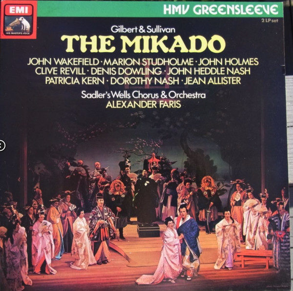 Sadler's Wells Opera Company - The Mikado (2xLP, RE)