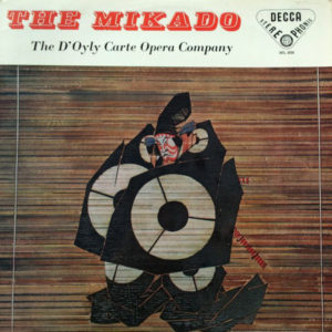 Gilbert And Sullivan* - D'Oyly Carte Opera Company, The New Symphony Orchestra Of London, Isidore Godfrey - The Mikado (2xLP)