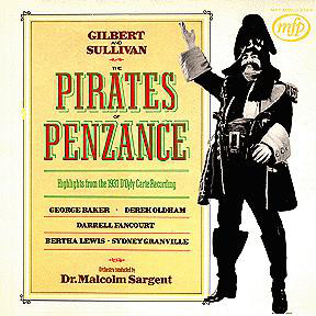 Gilbert & Sullivan - Highlights From The Pirates Of Penzance (LP, Mono)