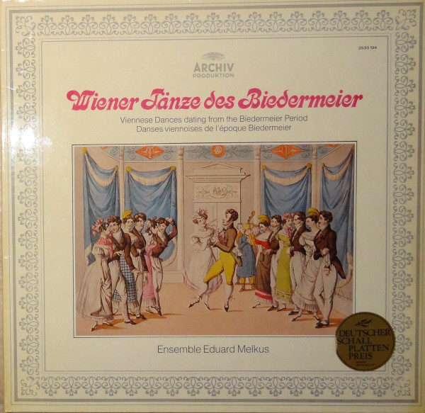 Ensemble Eduard Melkus -  Wiener Tänze Des Biedermeier (LP, W/Lbl)