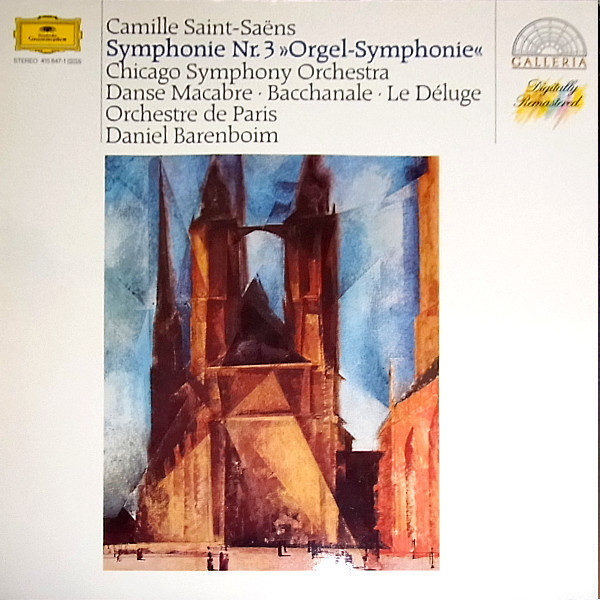 Camille Saint-Saëns - Symphony No.3 "Organ" (LP, Comp)