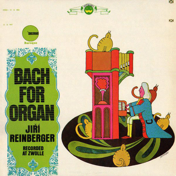 Jiří Reinberger - Bach For Organ (LP)