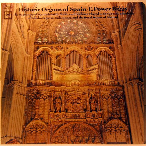 E. Power Biggs - Historic Organs Of Spain (LP)